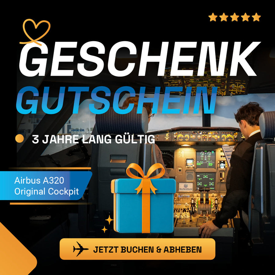 Verschenk das Fliegen: Unsere Gutscheine gibt's jetzt als richtiges PDF