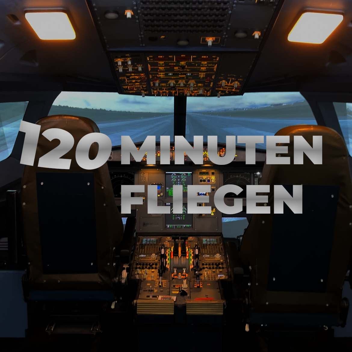 120 Minuten in einem A320 Fliegen