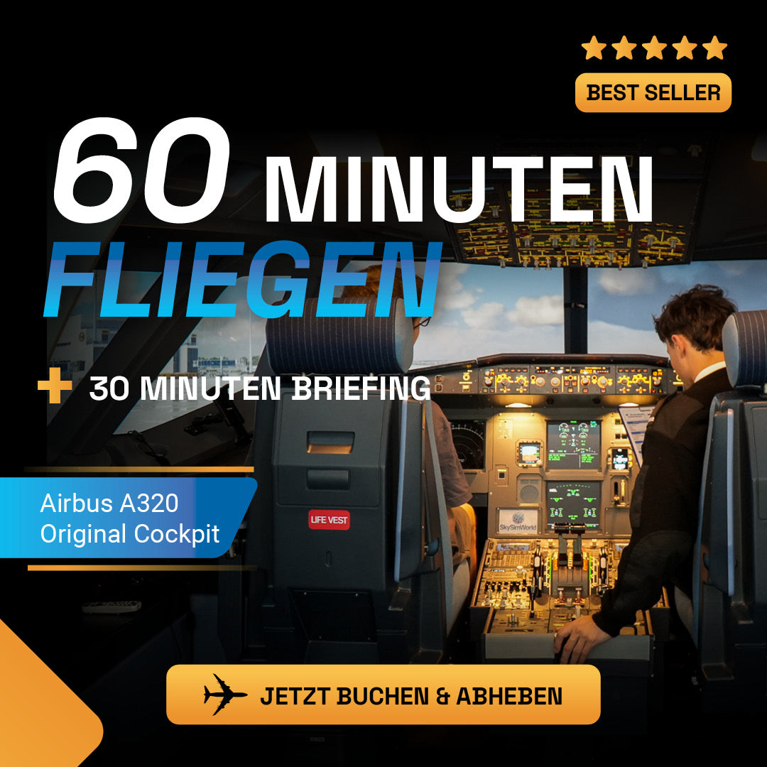 60 Minuten in einem A320 Fliegen [BESTSELLER]