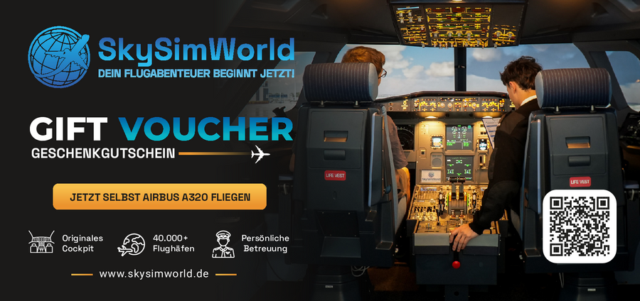 Geschenkgutschein per Post | SkySimWorld