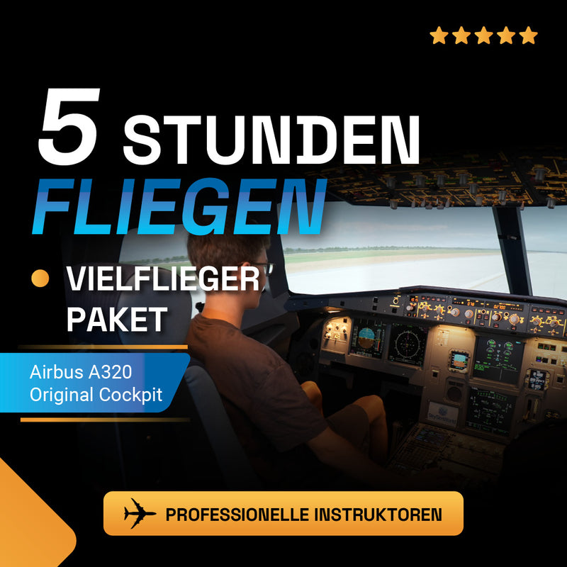 Vielflieger Paket | 5 Stunden